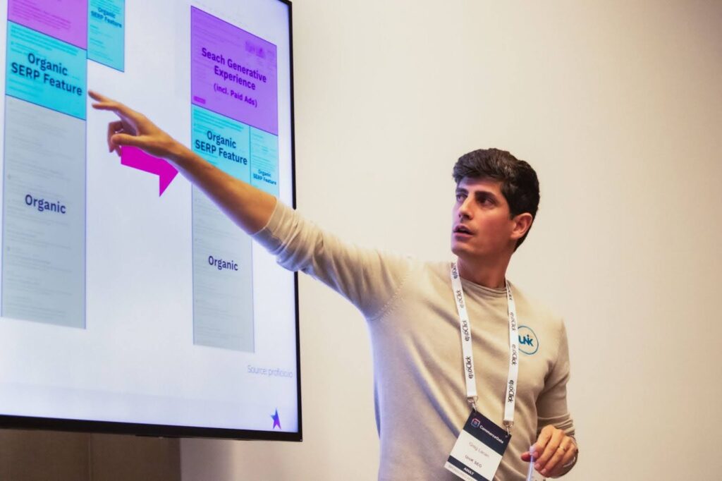 UniK SEO at TES Cascais 2024 - Adult SEO & Algorithm Updates